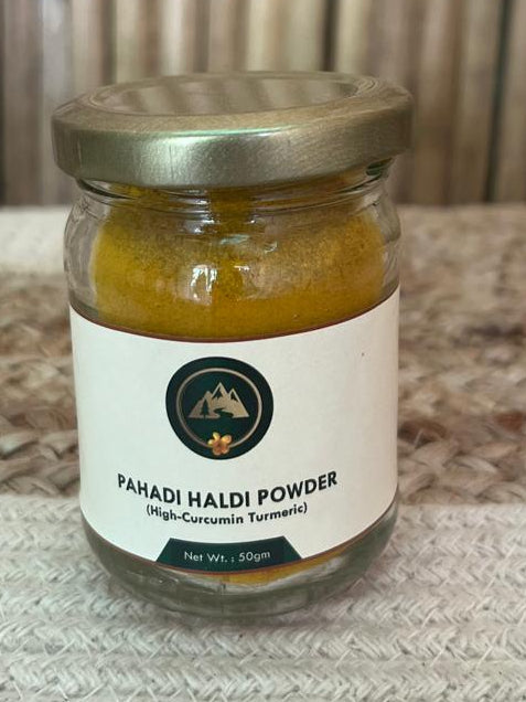 Pahadi Haldi Powder (High curcumin Turmeric)