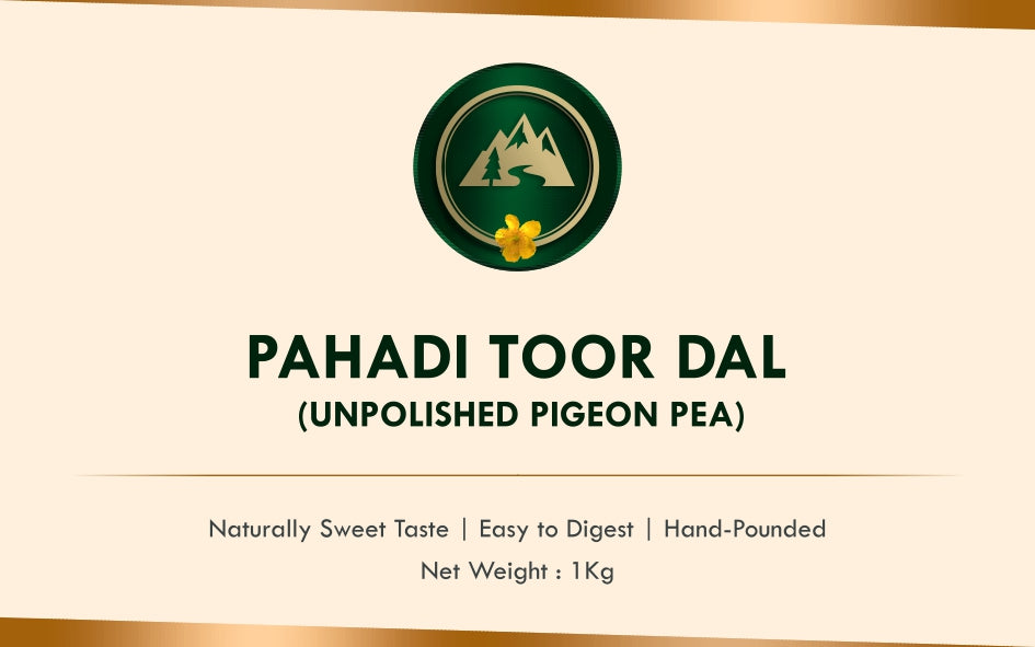 Pahadi Toor Dal (Unpolished Pigeon Pea)