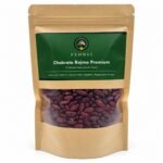 Fyonli Chakrata Rajma Premium pouch, front view on white background