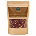 Fyonli Garhwal Traditional Dal Mix pouch, front view on white background
