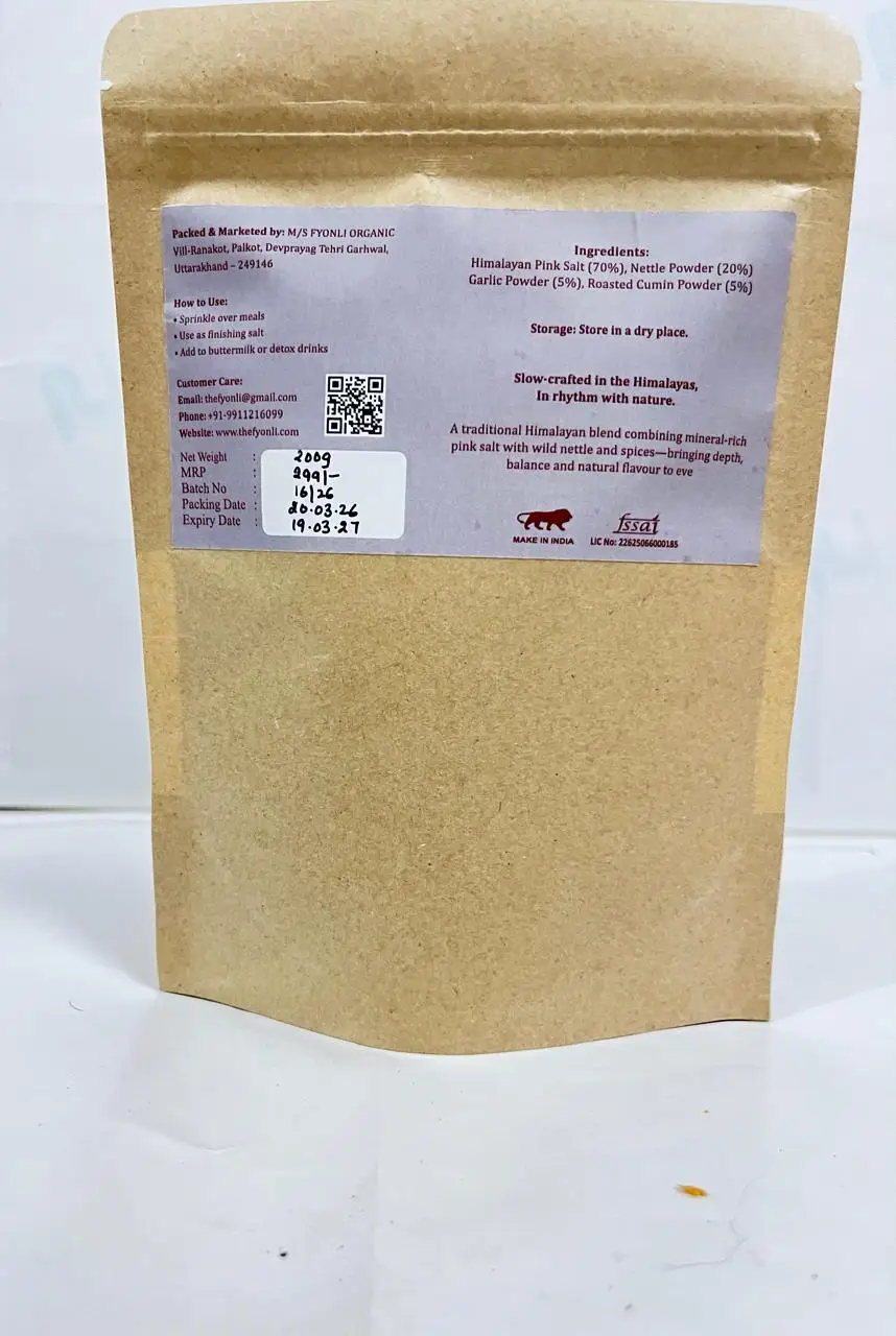 Himalayan Nettle Mineral Salt