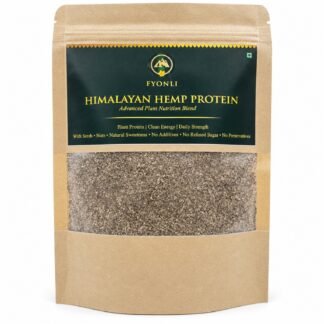 Fyonli Himalayan Hemp Protein pouch, front view on white background